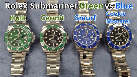 smurf vs hulk rolex|Rolex Smurf .